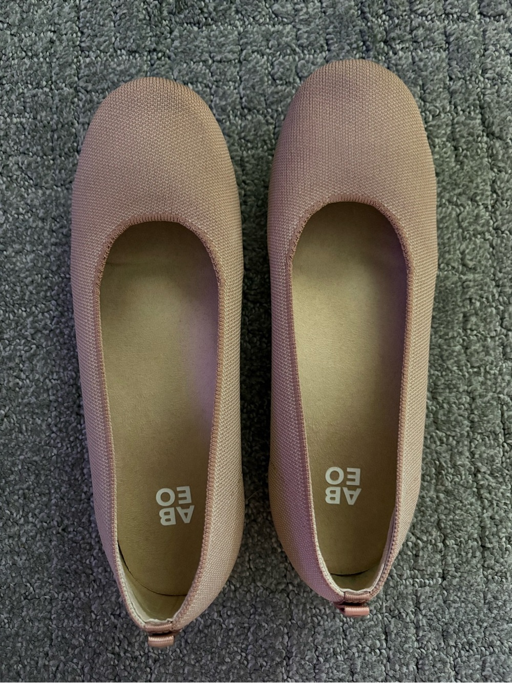 Abeo Cork/Sand Knit Ballet Flats